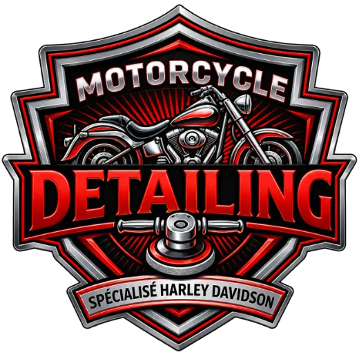 Logo Motorcycle Detailing, spécialisé Harley-Davidson